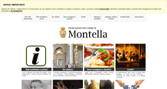 Desktop Screenshot of comunemontella.it